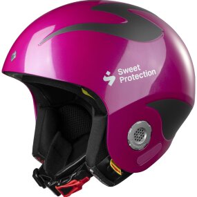 Sweet Protection Volata Ski & Snowboard Helm Gloss Fuchsia Metallic XS/S