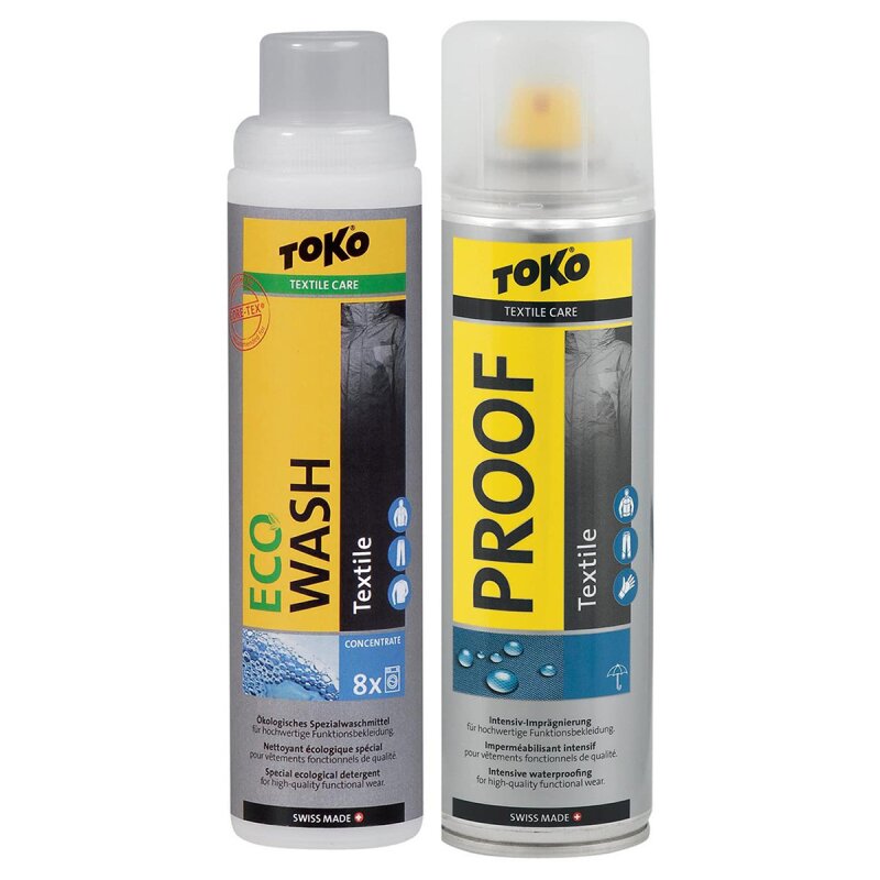 TOKO Duo-Pack Eco Textile Wash & Texteile Proof 250 ML