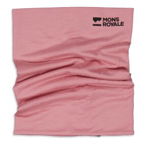 Mons Royale Double Up Neckwarmer dusty pink