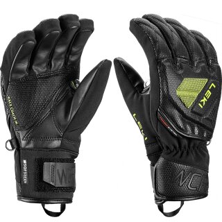 Leki WCR C-Tech 3D Junior Handschuhe,  schwarz-gelb 5