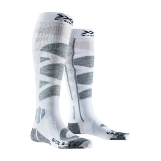 X-SOCKS® Ski Control 4.0 arctic white/pearl grey XL