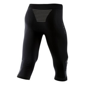 X-BIONIC INVENT 4.0 Pants 3/4 Men black/charcoal XL