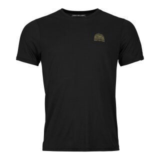 Ortovox 120 Cool Tec MTN Stripe T-Shirt Men black raven XXL
