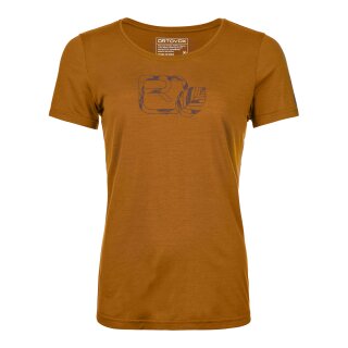 Ortovox 120 Cool Tec Leaf Logo T-Shirt Women sly fox