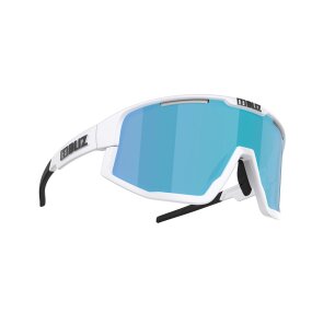 BLIZ Vision Sportbrille white / smoke blue multi Gläser