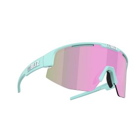 BLIZ Matrix small Sportbrille matt mint / brown rosegold multi Gläser
