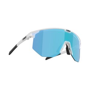 BLIZ Hero Sportbrille white crystal / brown blue multi Gläser