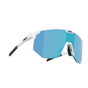BLIZ Hero small Sportbrille matt white / bronw blue multi Gläser