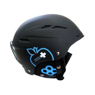 Movement Big a Ski & Snowboard Helm black/blue, XS/S