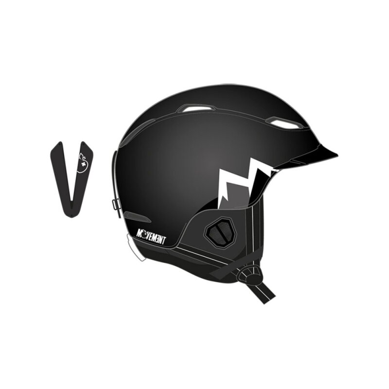 Movement MTN Ski & Snowboard Helm black, M/L